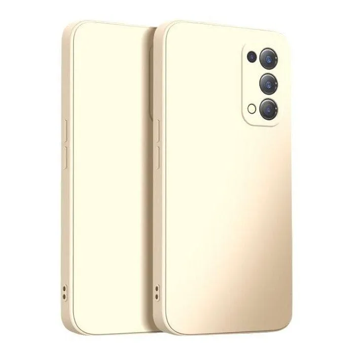 Silicone Case for Oppo Find X2 Pro - Cream