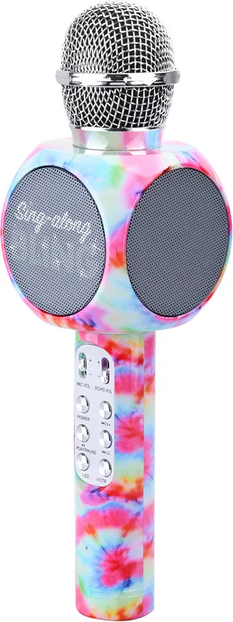 Sing A Long Karaoke Microphone - Tie Dye