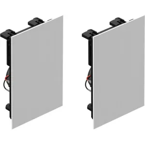 Sonos INWLLWW1 Architectural 6-1/2" Passive 2-Way In-Wall Speakers (Pair) White