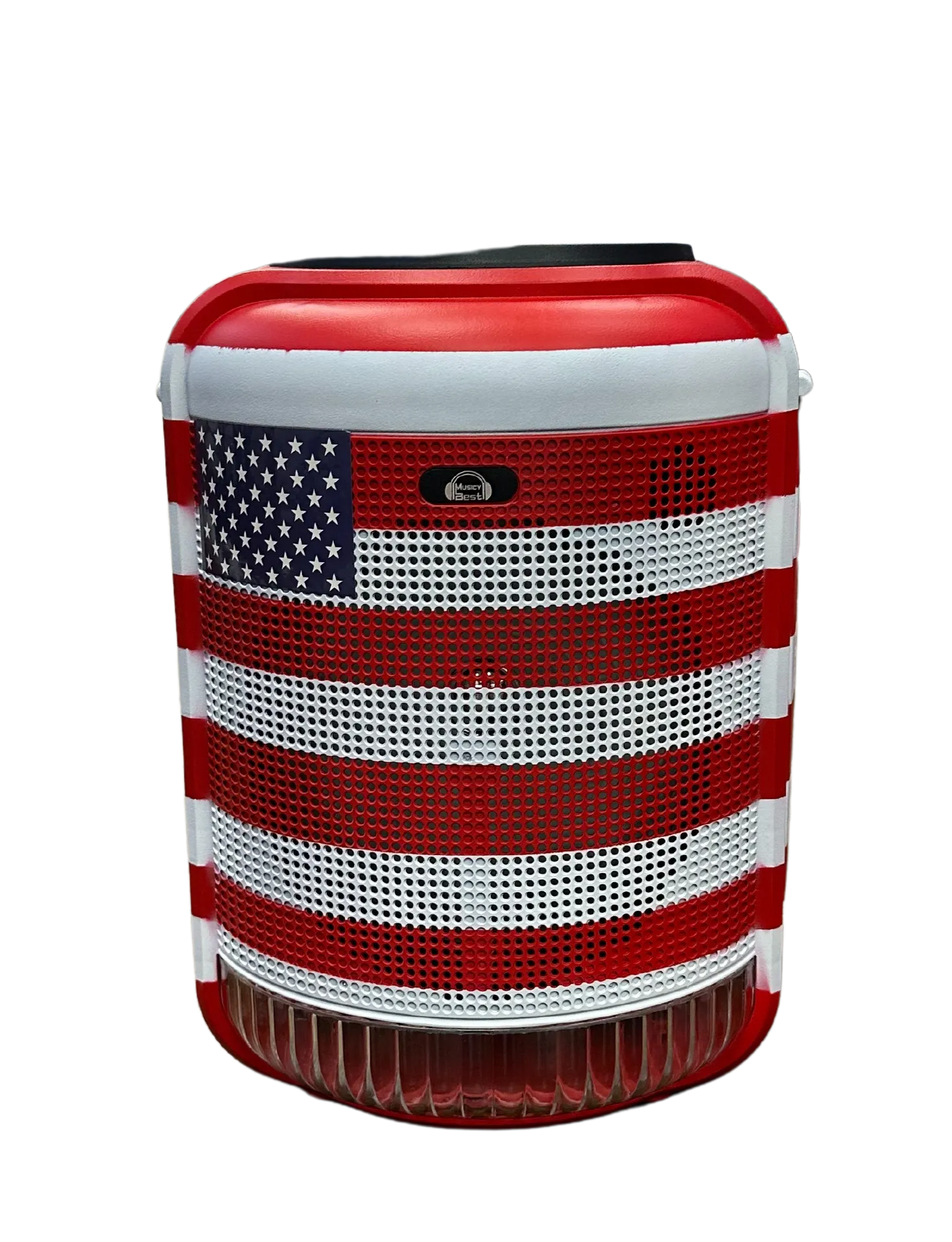 USA Themed Portable Bluetooth Wireless Speaker 8 Inch Portable Speaker