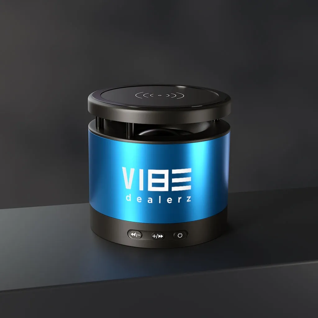 VibeDealerz Bluetooth Speaker and Wireless Charging Pad