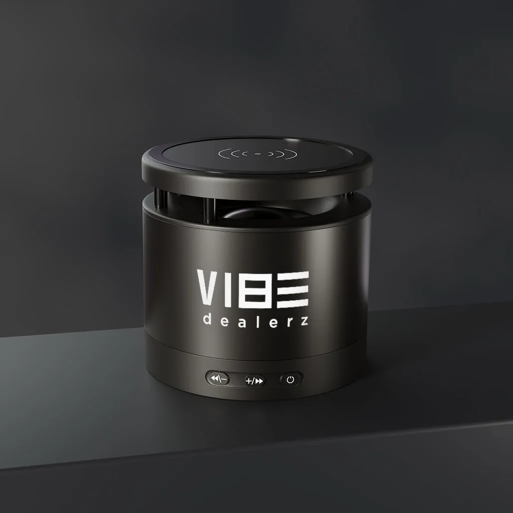 VibeDealerz Bluetooth Speaker and Wireless Charging Pad