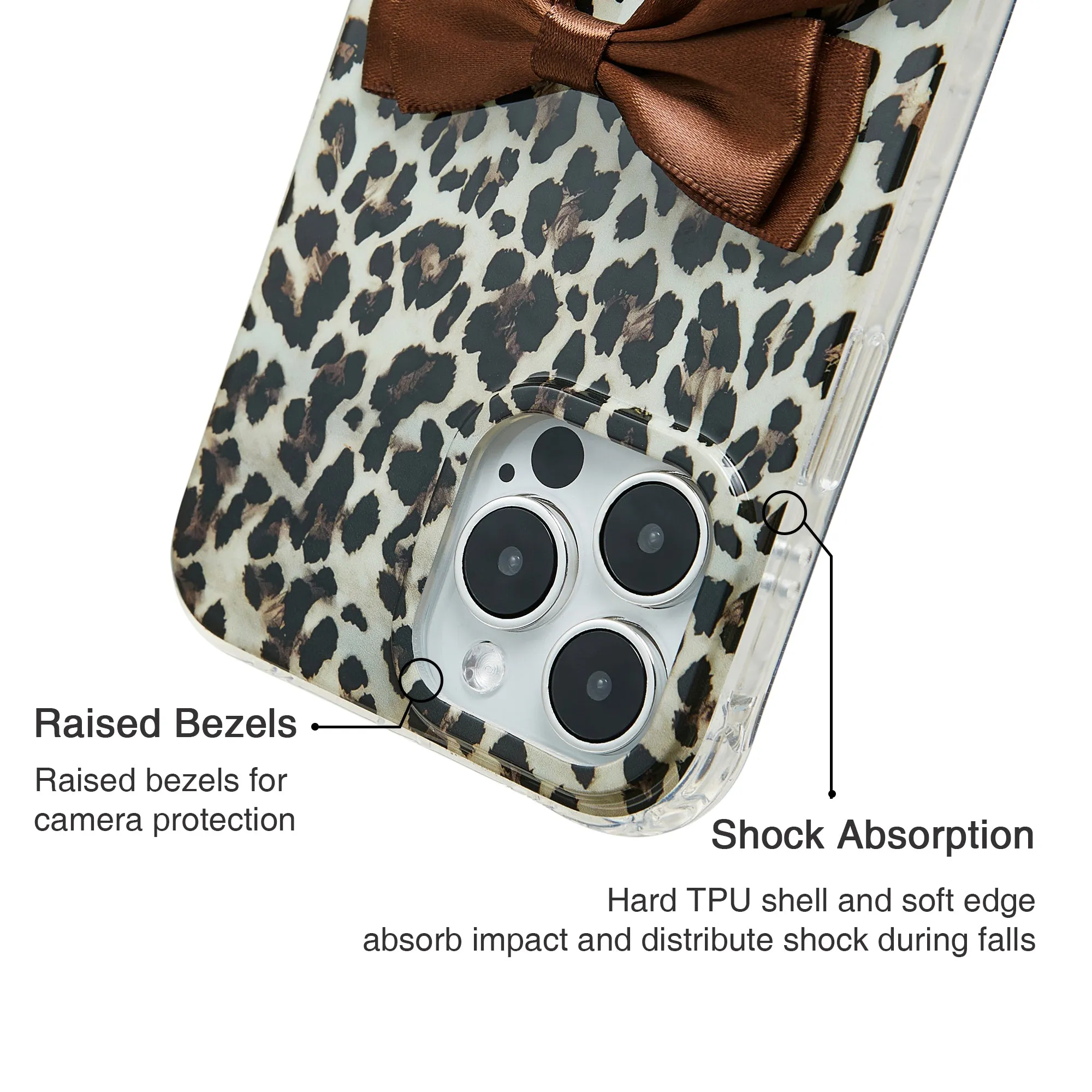 Wild Amor | Leopard Bowknot Phone Case