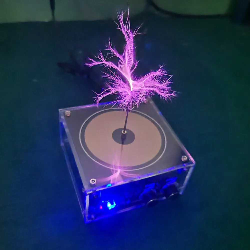 Wireless Tesla Coil High-Frequency Lighting Speaker