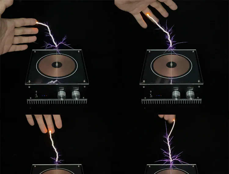 Wireless Tesla Coil High-Frequency Lighting Speaker