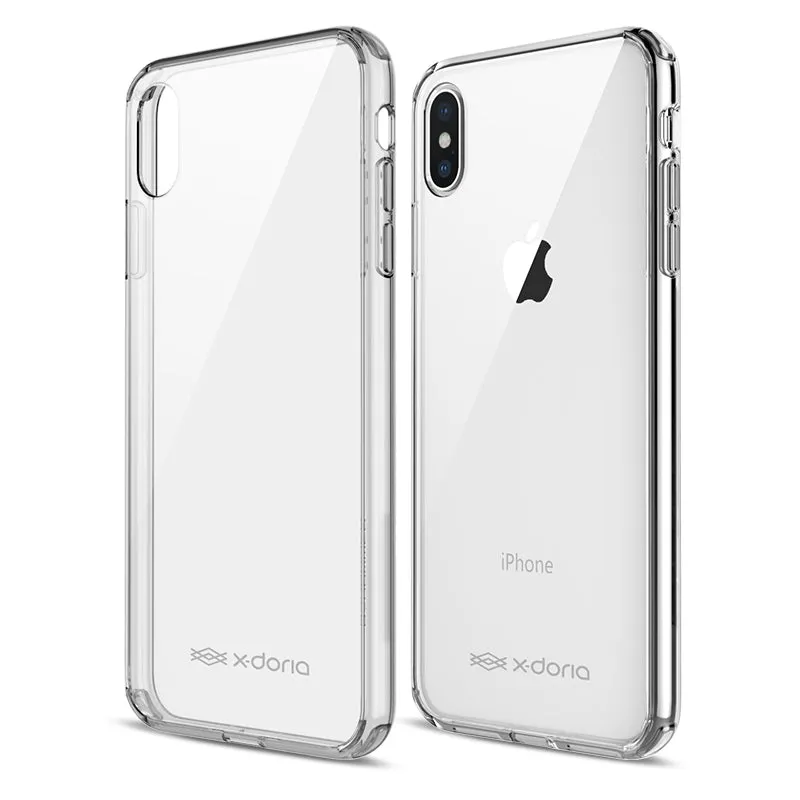 X-Doria Defense ClearVue Translucent Crystal Clear Shock-Absorbing Back Case Cover