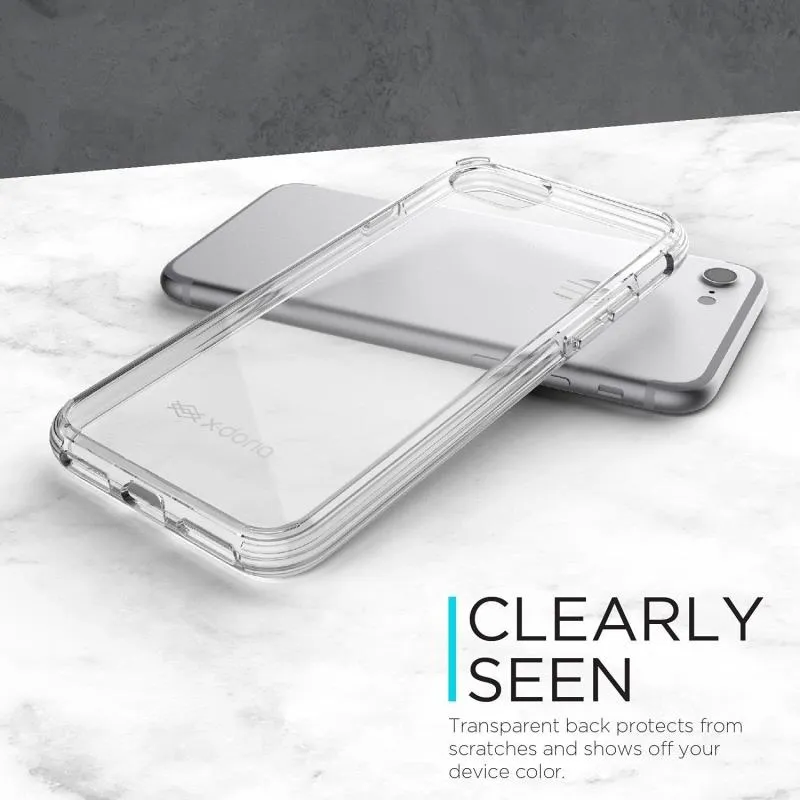 X-Doria Defense ClearVue Translucent Crystal Clear Shock-Absorbing Back Case Cover