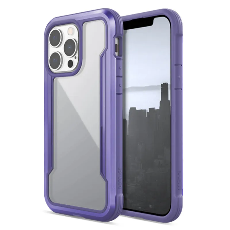 X-Doria Defense Shield Military Grade Anodized Aluminum TPU PC Durable Case Cover for Apple iPhone