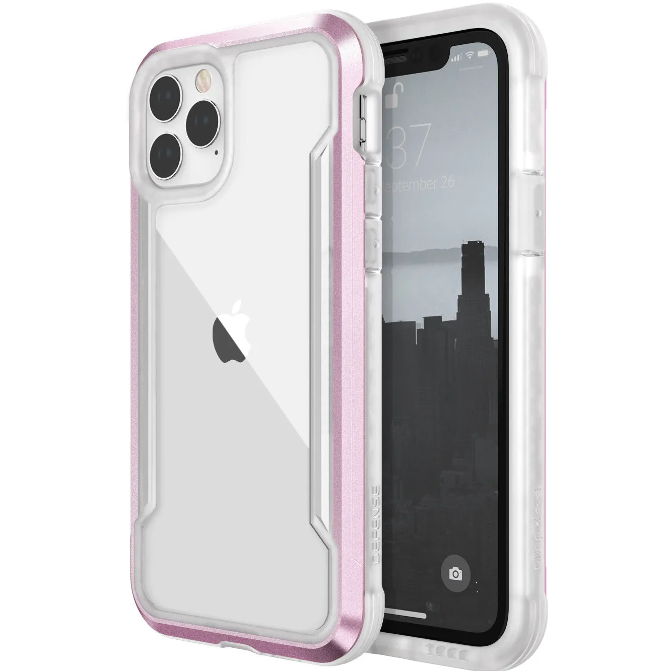 X-Doria Defense Shield Military Grade Anodized Aluminum TPU PC Durable Case Cover for Apple iPhone