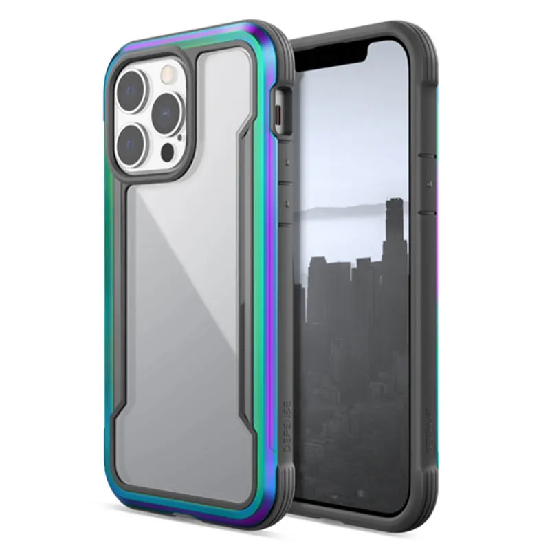 X-Doria Defense Shield Military Grade Anodized Aluminum TPU PC Durable Case Cover for Apple iPhone